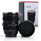 Camera lens Coffee Mug With Lid