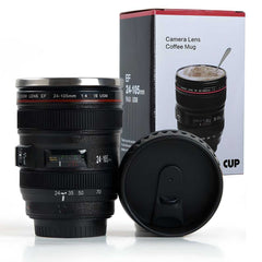 Camera lens Coffee Mug With Lid