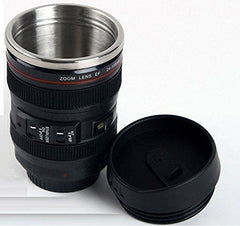 Camera lens Coffee Mug With Lid