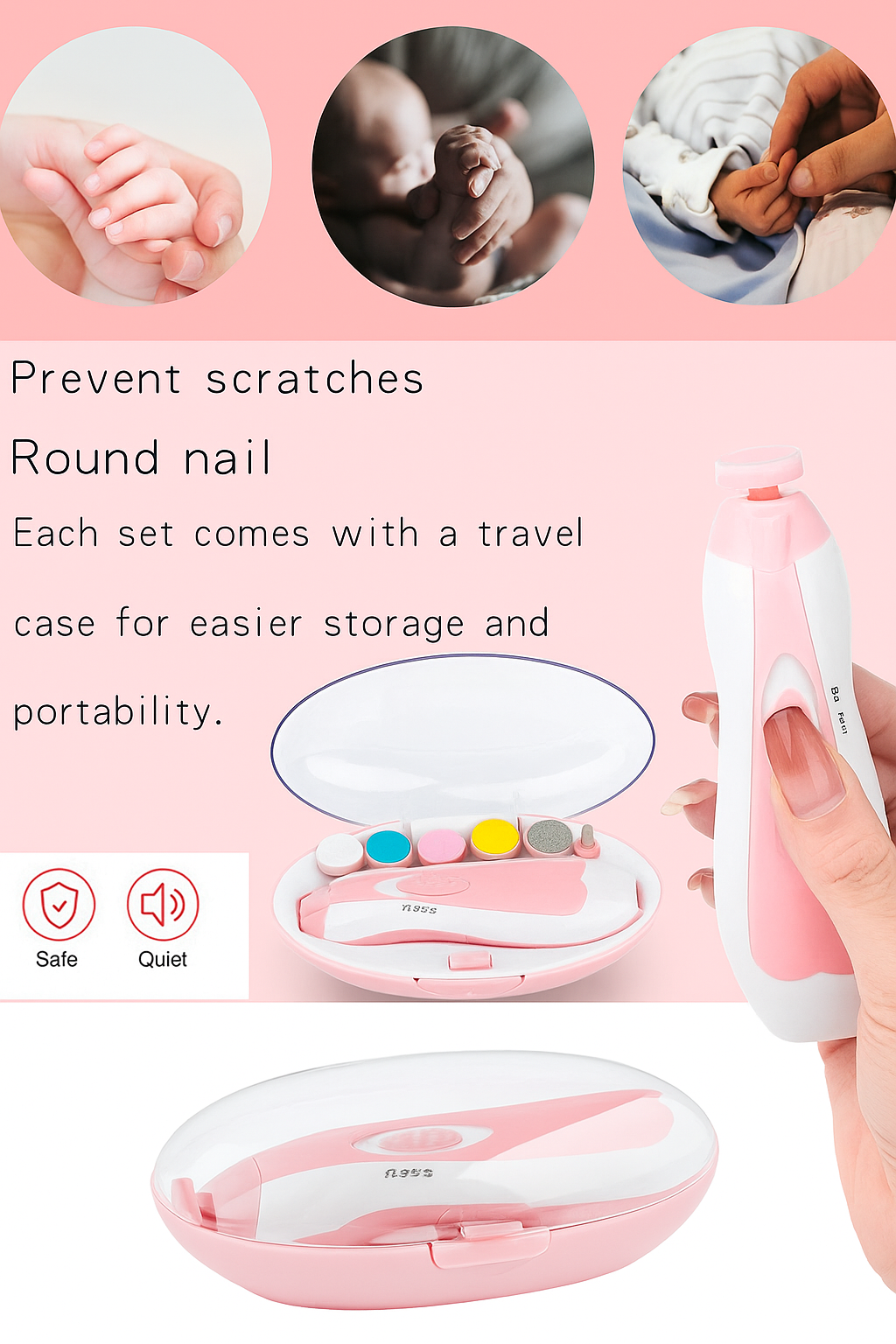 Safe &amp; Easy Baby Nail Trimmer